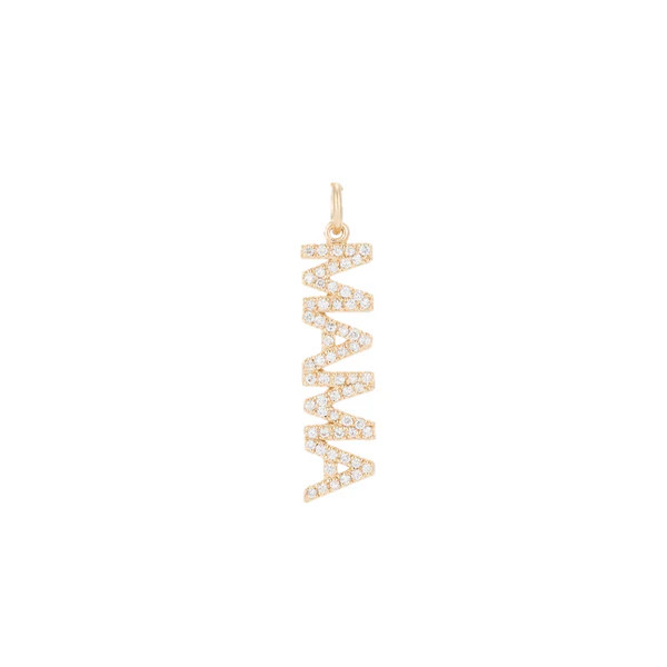 RIAVA DIAMOND NAME PENDANT-LOOSE | Sarah Chloe
