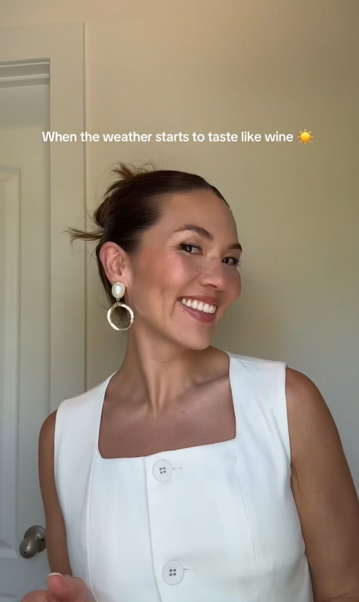 A moment for the earrings 🤍 Not available on LTK, linking similar!! 

#LTKFindsUnder50 #LTKStyleTip #LTKSaleAlert