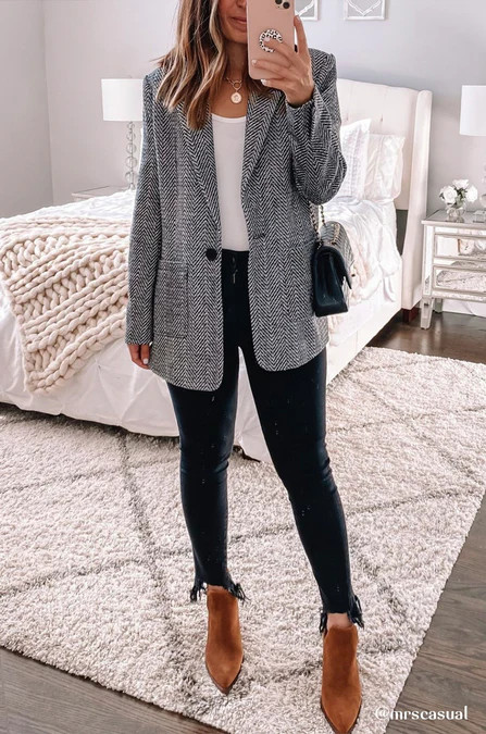 Back In Business Blazer | Amaryllis Apparel