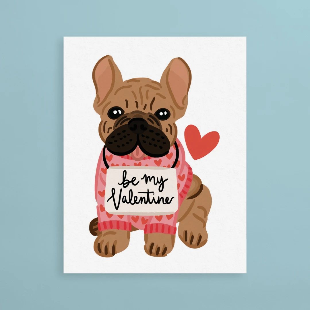 Valentine Frenchie | Postable | Postable