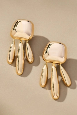 Drippy Geometric Earrings | Anthropologie (US)