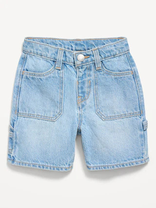 Baggy Carpenter Utility Jean Shorts for Toddler Boys | Old Navy (US)