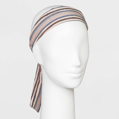 Striped Tie Headwrap - Universal Thread™ | Target