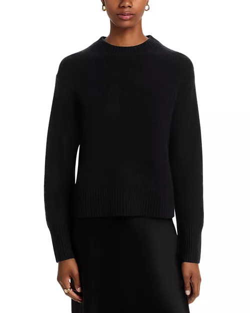 100% Cashmere Boxy Crewneck Sweater - Exclusive | Bloomingdale's (US)