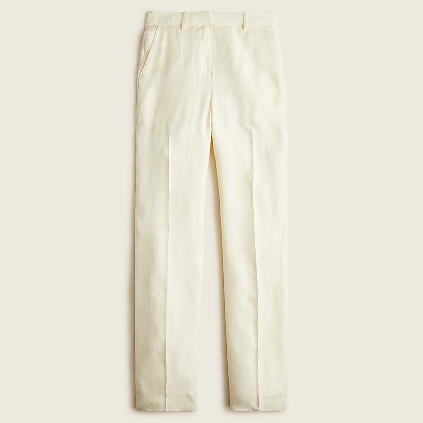 J.Crew: Drapey Eco Cupro Trouser For Women | J. Crew US