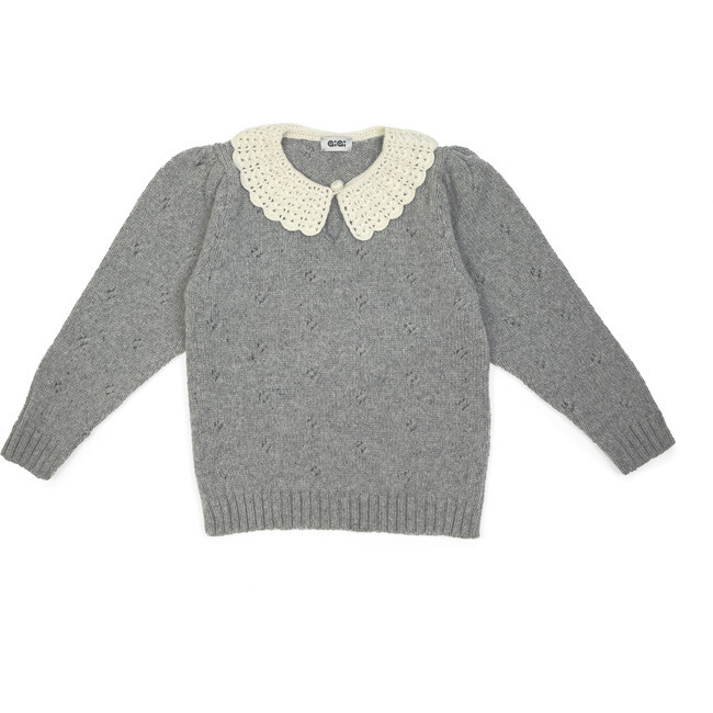 Dolly Sweater Mini, Grey | Maisonette