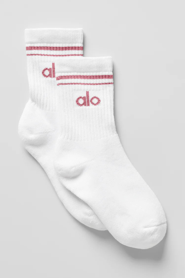 Unisex Half-Crew Throwback Sock | Alo Yoga (US)