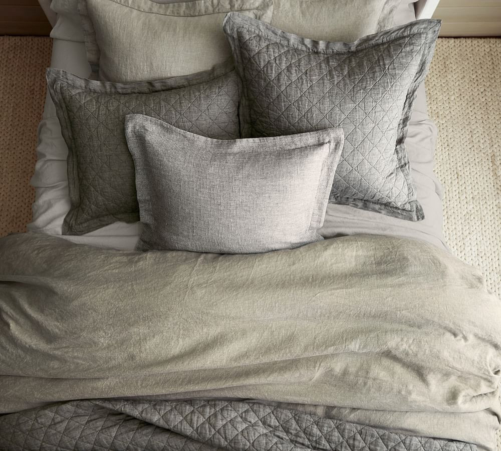 Belgian Flax Linen Duvet Cover | Pottery Barn (US)