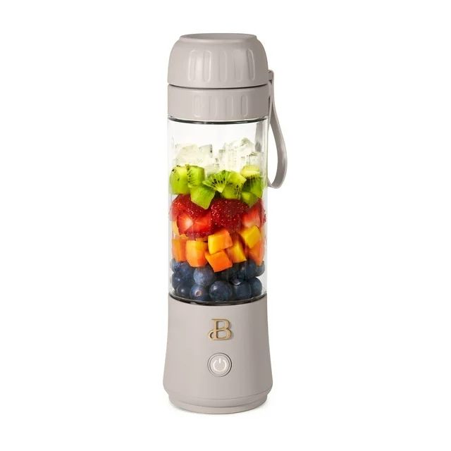 Beautiful Portable to-Go Blender 2.0, 70 W, 16 oz, Porcini Taupe by Drew Barrymore | Walmart (US)