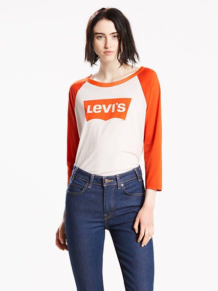 Levi's Logo Raglan Tee T-Shirt - Women's M | LEVI'S (US)