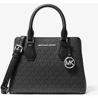 MK Camille Small Logo Satchel - Black - Michael Kors | Michael Kors (UK)