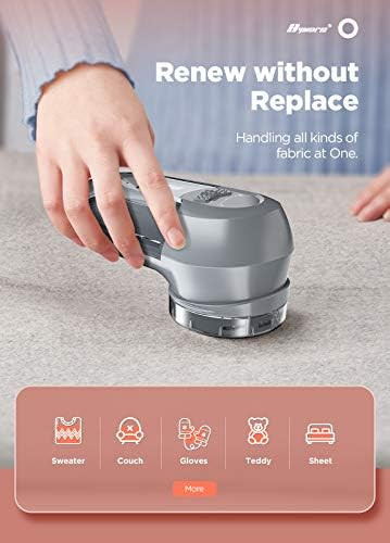 Fabric Shaver, Lint Remover, Bymore Lint Shaver Defuzzer Sweater Shaver for Clothes and Furniture... | Amazon (US)