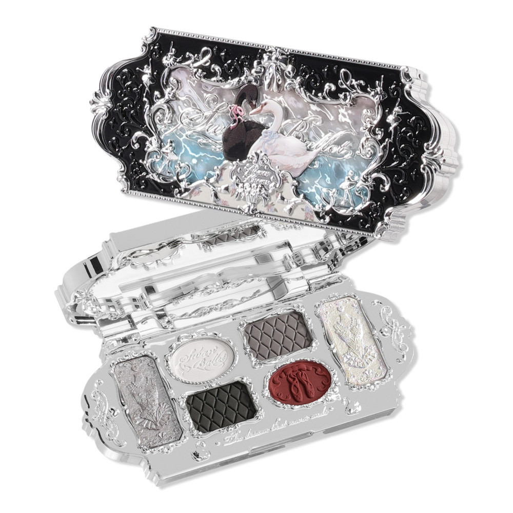 Flower Knows Swan Ballet Series Six-Color Makeup Palette - 02 Black Swan | Ulta
