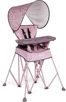 Baby Delight Go with Me Uplift Deluxe Portable High Chair | Travel High Chair | Sun Canopy | Indo... | Amazon (US)
