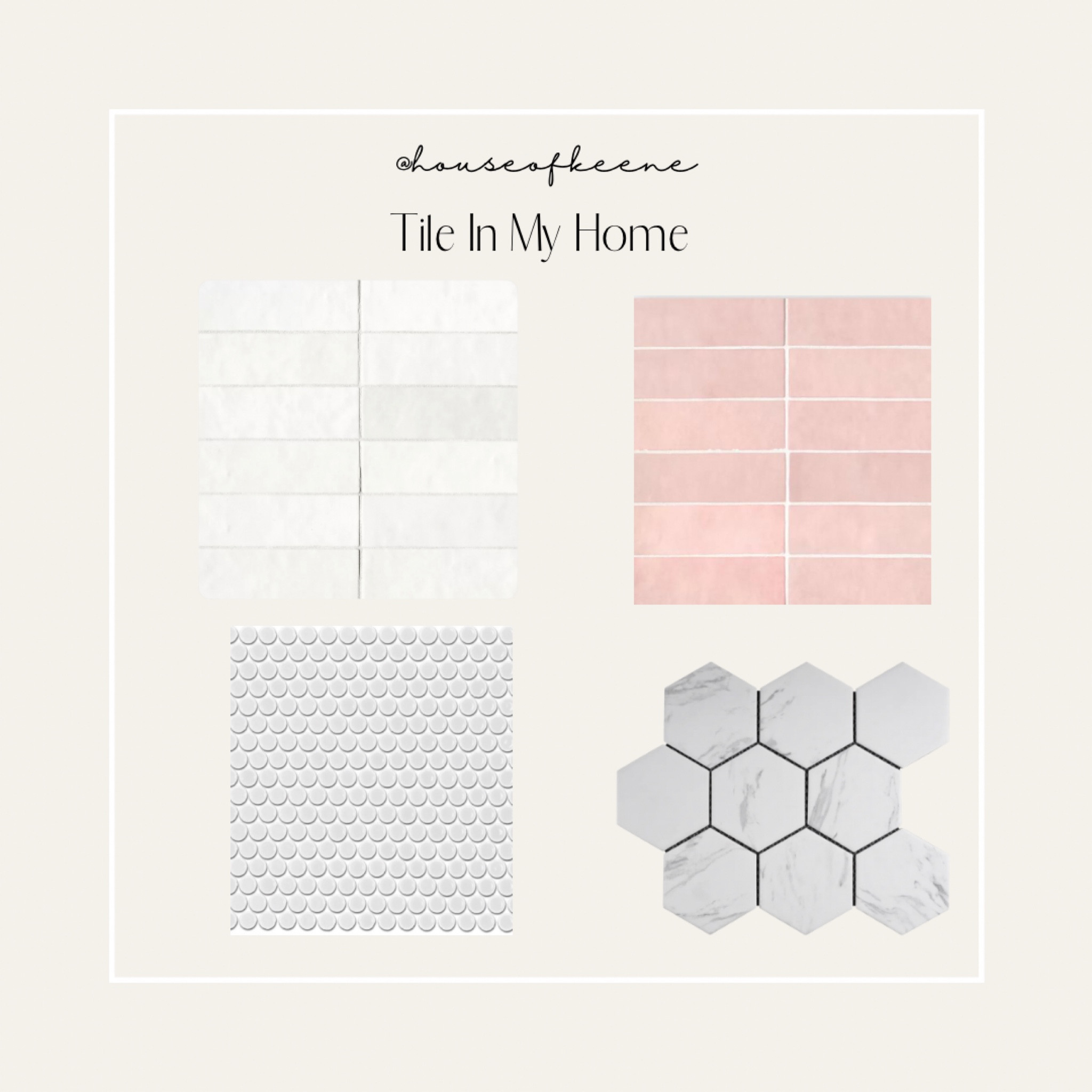 Tile I Have In My Home & Love 

Tile | home build | renovation 

#LTKhome #LTKsalealert #LTKSale