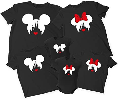 Family Trip Mickey Minnie Squad Matching Couple T-Shirts | Amazon (US)