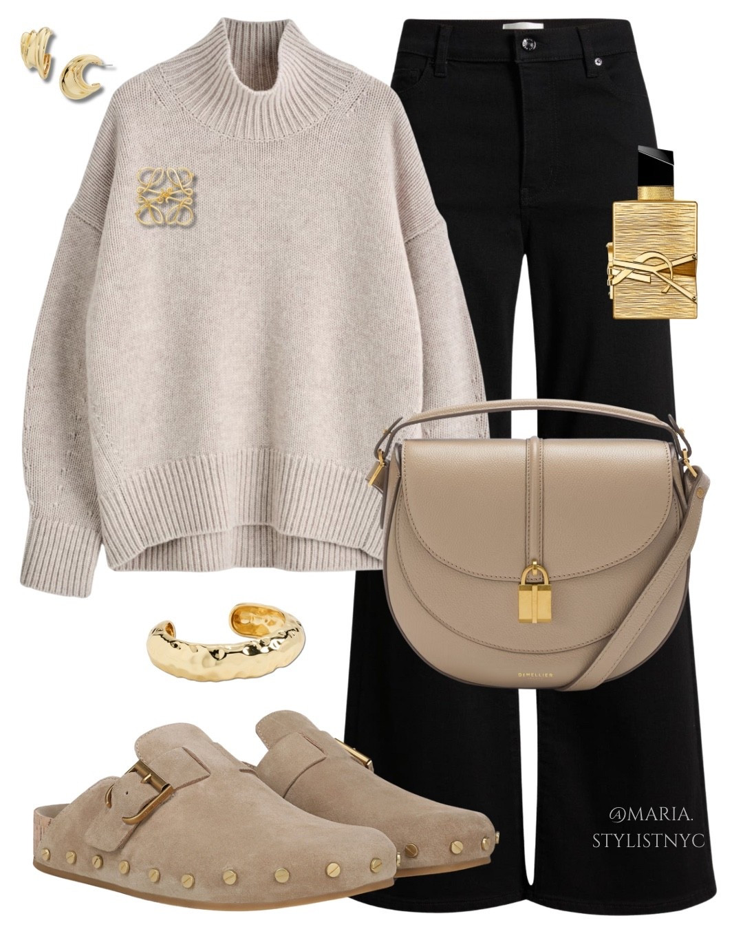 Fall Outfit 🍁 Sweater + Black Jeans 🖤✨

#LTKSeasonal #LTKStyleTip #LTKItBag