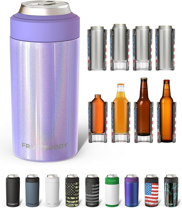 Frost Buddy Universal Can Cooler - Fits 12 & 16 oz (Amethyst) | Amazon (US)