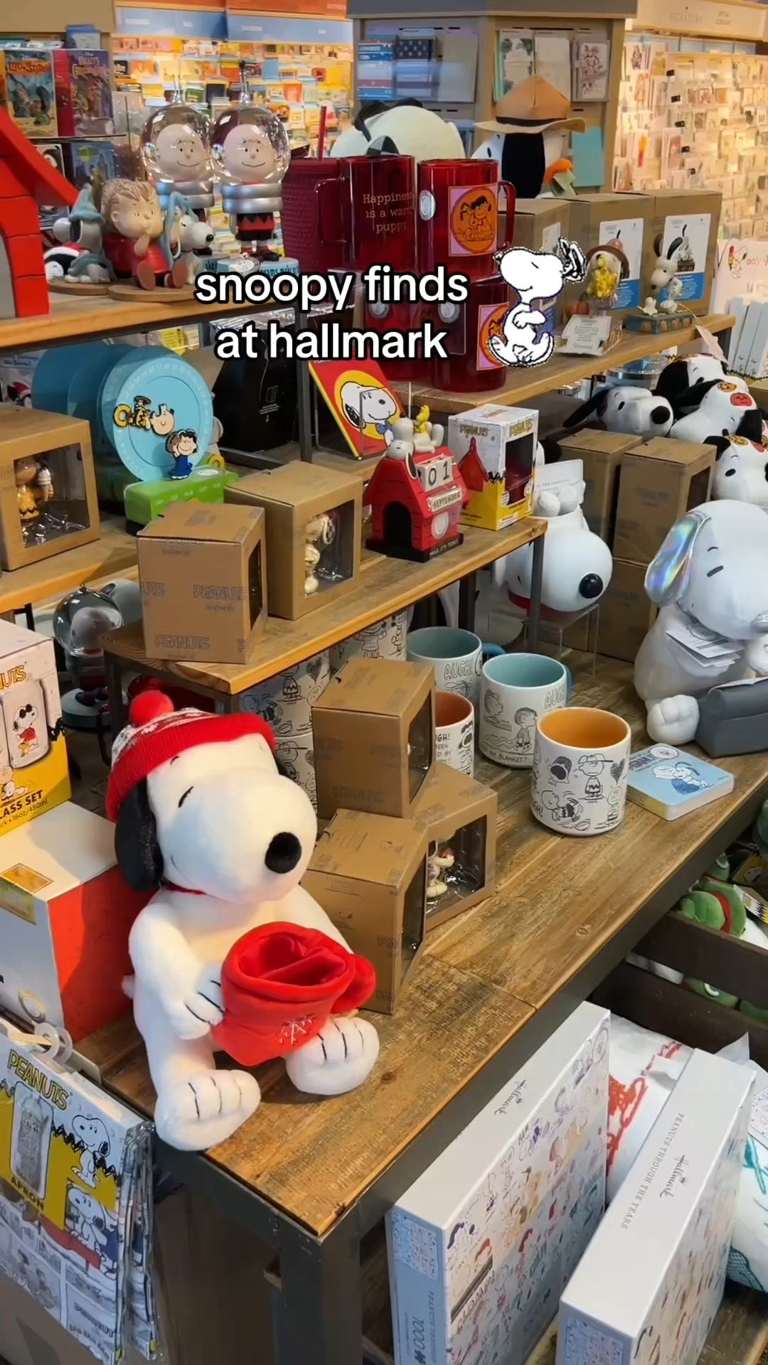 Snoopy finds at Hallmark! A lot of these are on Amazon!🥰

#snoopy #giftguide #stuffedanimal #plush #home #amazon #amazonfinds 


#LTKHome #LTKvlog #LTKGiftGuide