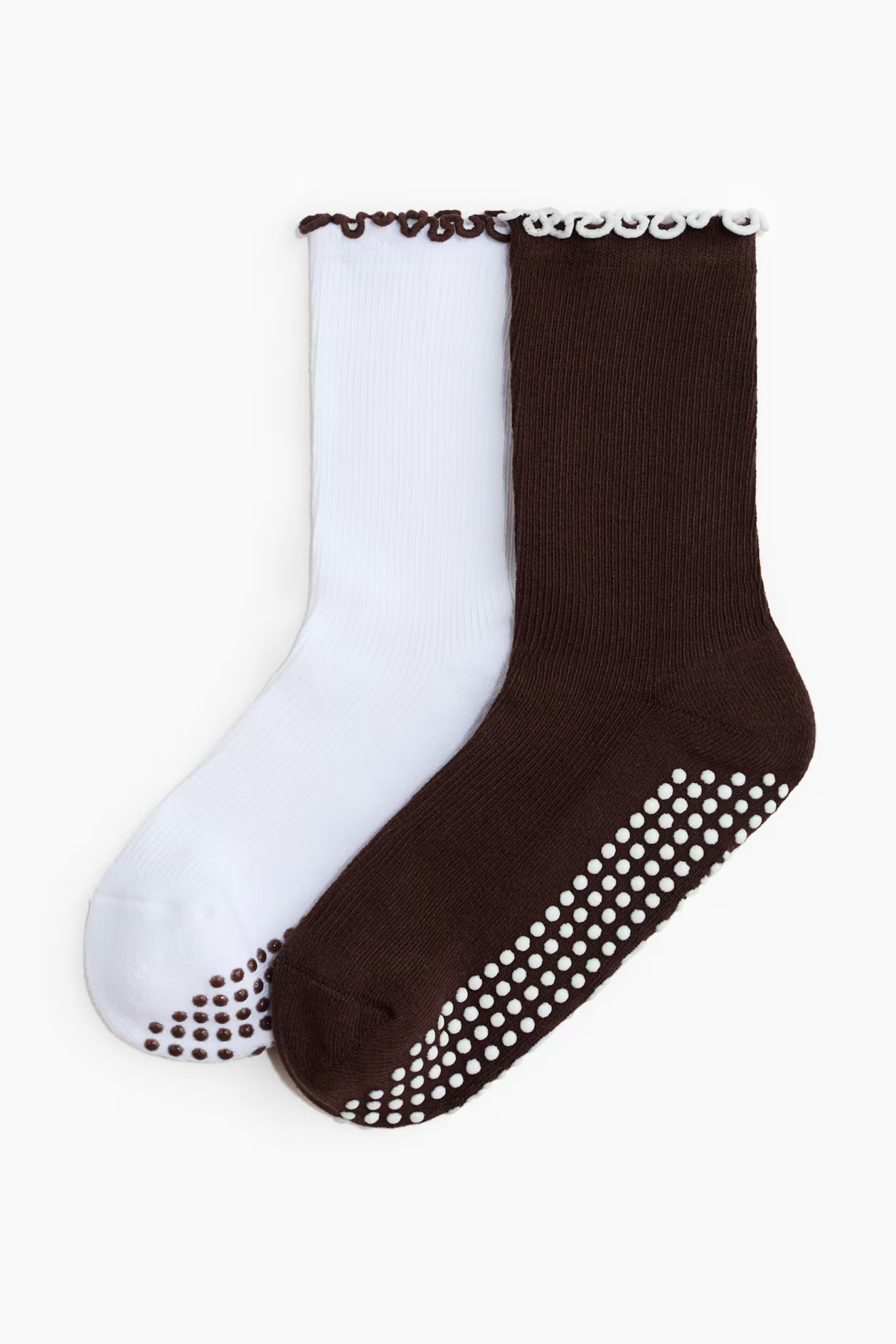 2-pack anti-slip yoga socks | H&M (UK, MY, IN, SG, PH, TW, HK)