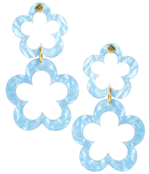 Janie - Acrylic - Blue Shell | Lisi Lerch Inc