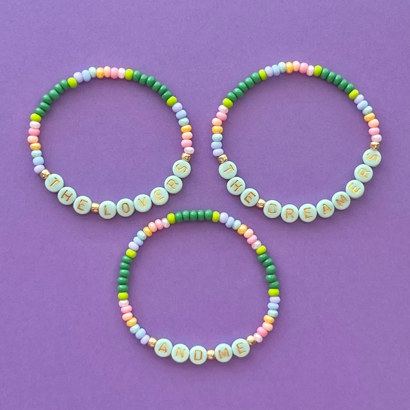 The Muppets The Lovers The Dreamers and Me Beaded Bracelets | Etsy (US)