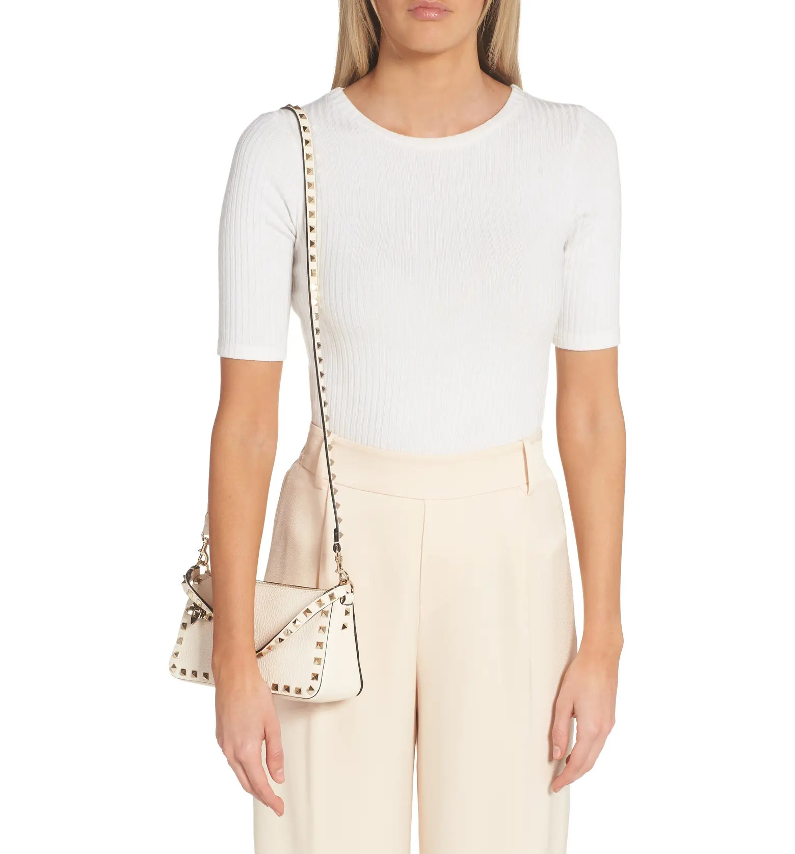Small Rockstud Leather Shoulder BagVALENTINO GARAVANI | Nordstrom