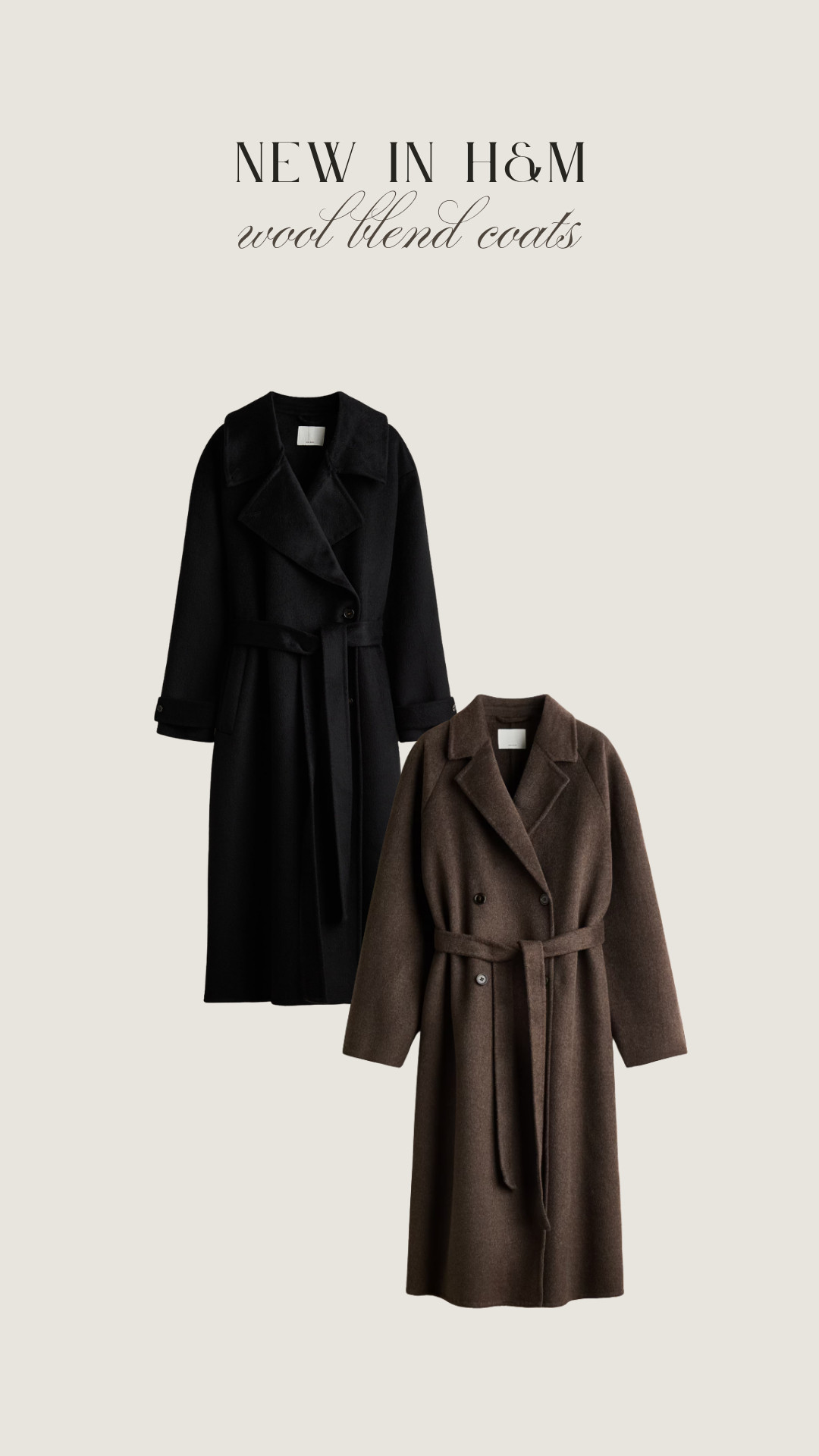 15% off wool blend coats on H&M 🫶🏼  

 #LTKuk #LTKautumn #LTKstyletip