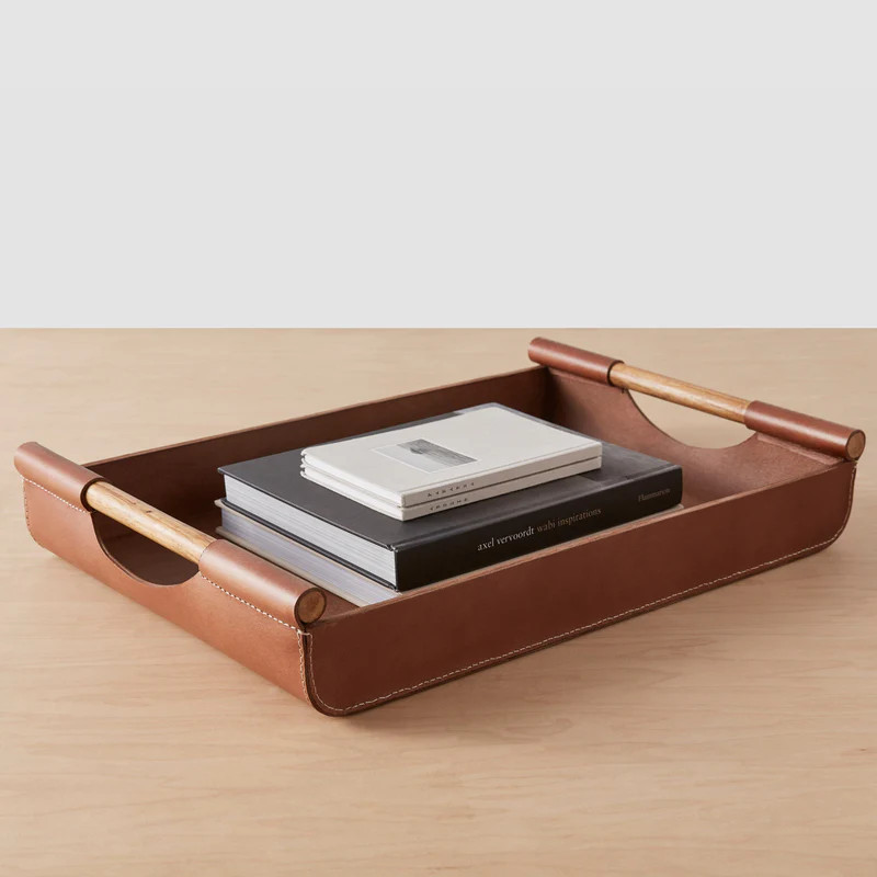 Prini Leather Tray | The Citizenry