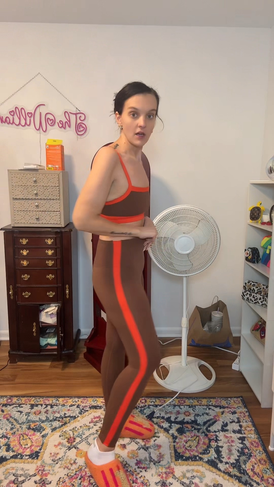 Chaotic GRWM 
#aerie

#LTKfitnessgoals #LTKgrwm