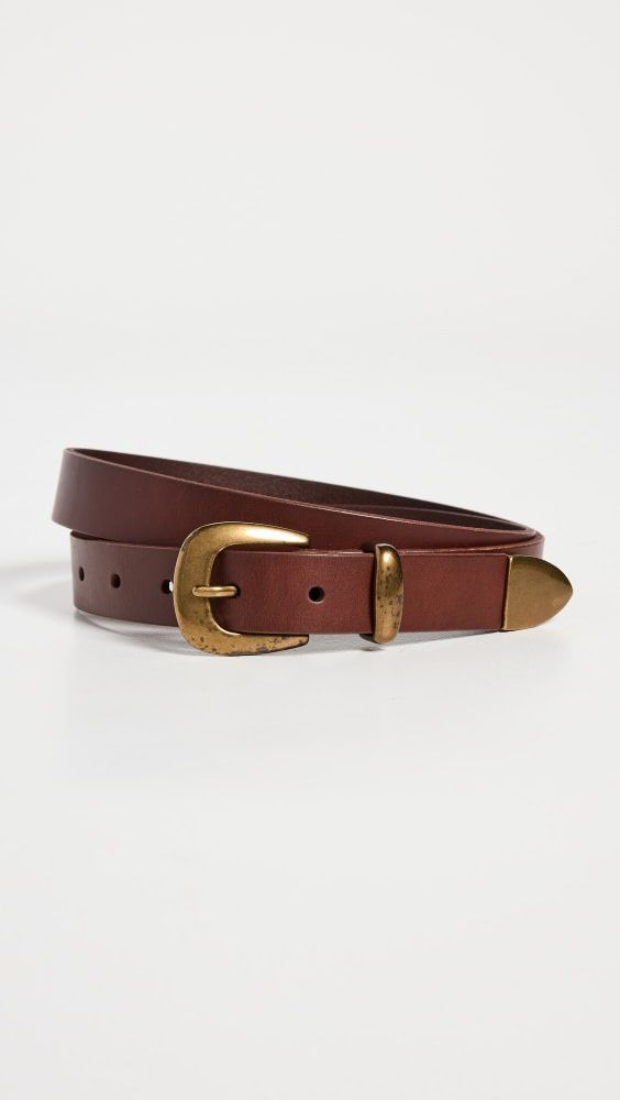 Madewell Skinny Leather Western Belt | Shopbop | Shopbop