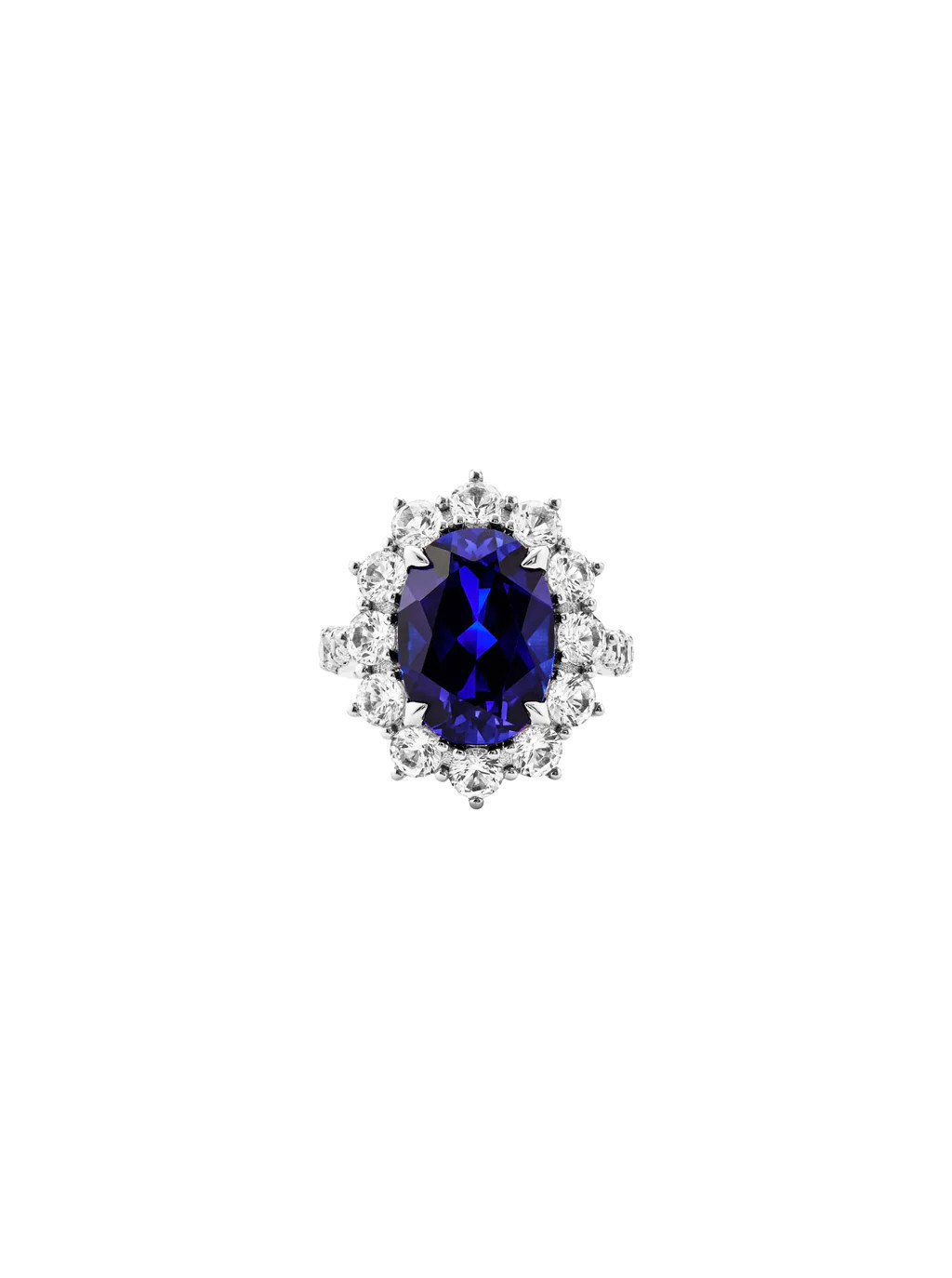 SPENCER, LAB-GROWN BLUE SAPPHIRE RING | Dorsey