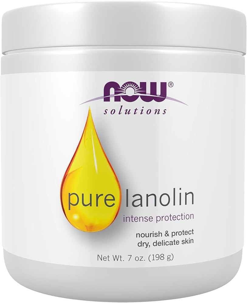 NOW Solutions, Pure Lanolin, Wind and Harsh Environment Skin Protectant, Thick Jelly, For Rough D... | Amazon (US)