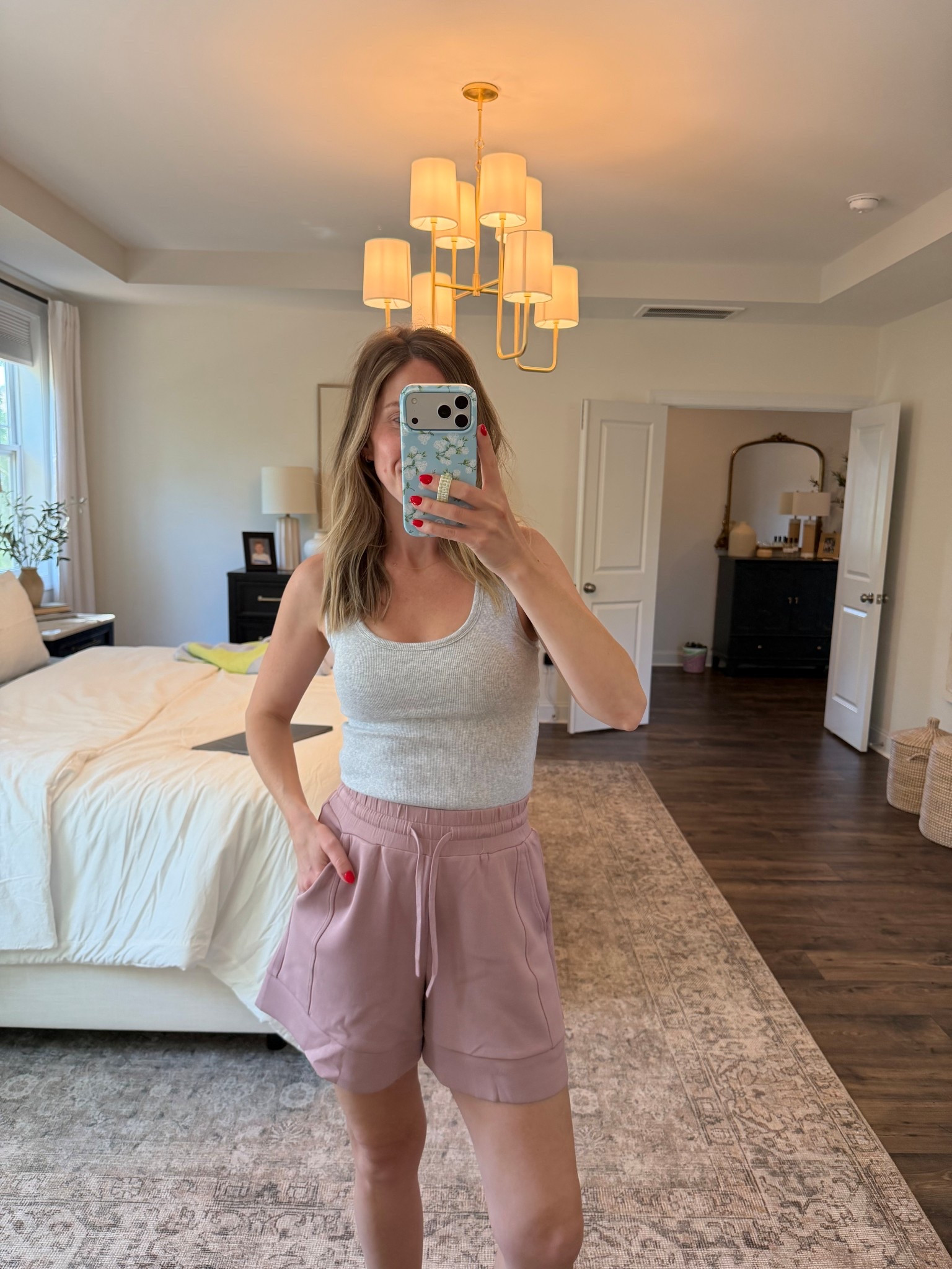 Elevated casual fit for being outside with the kids! Both items fit TTS 