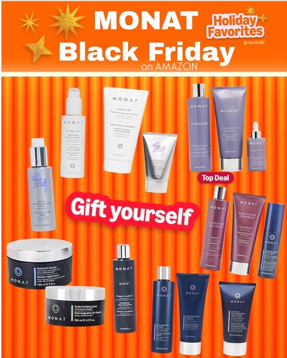#ad 
MONAT Black Friday deals on AMAZON 🤩✨ 
💆‍♀️🧖‍♀️

#amazoninfluencer #monathaircare #monathairdontcare

#LTKHoliday #LTKselfcare #LTKCyberWeek