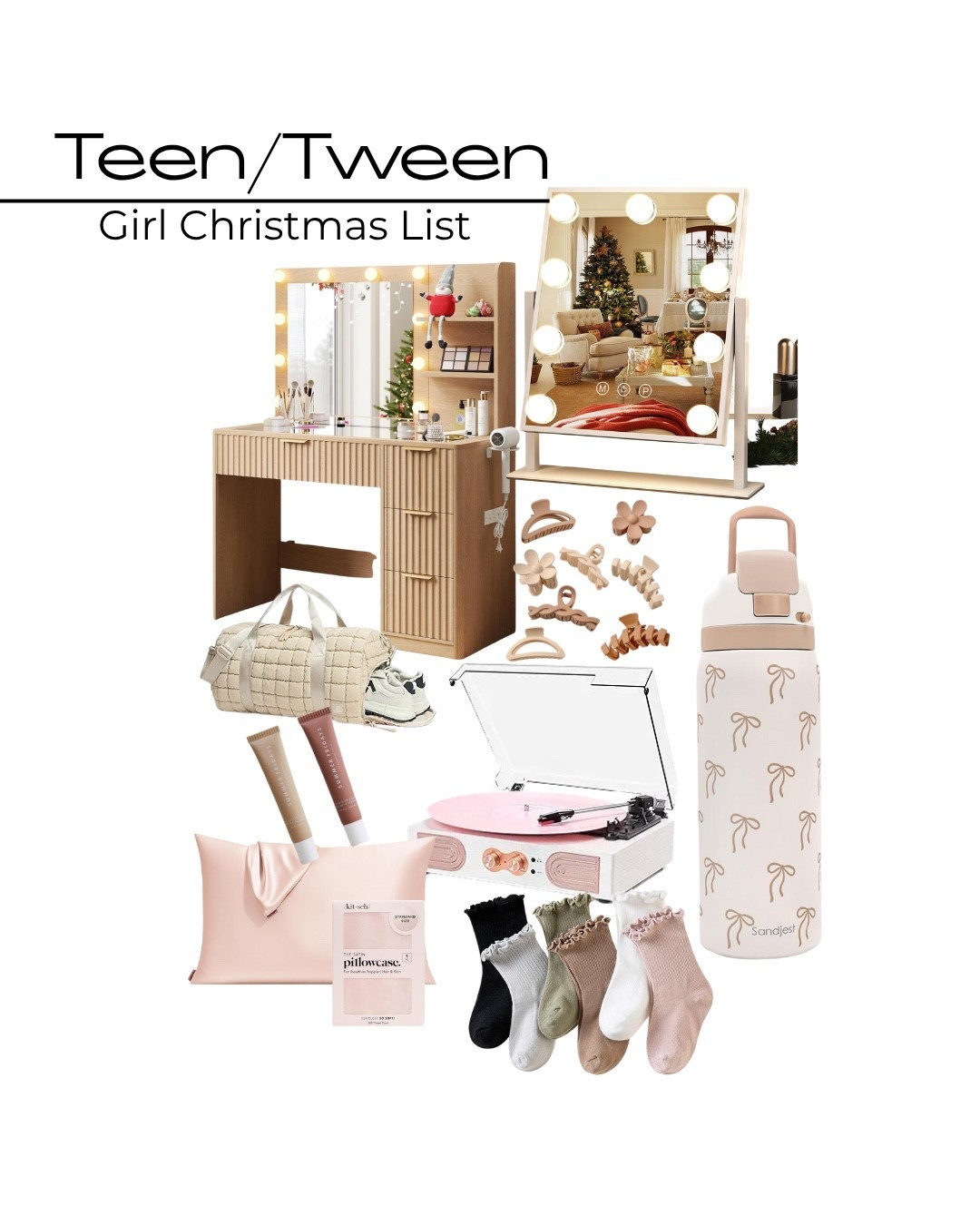 If you’re shopping for the hard-to-shop-for girls on your list this year, this curated gift set is a total win. It’s fun, trendy, and filled with the little things they actually get excited about—think cozy self-care essentials, cute accessories, and small goodies that feel special without being over the top. Perfect for holiday gifting, birthdays, or even a “just because” surprise.

#LTKCyberWeek #LTKFindsUnder100 #LTKGiftGuide