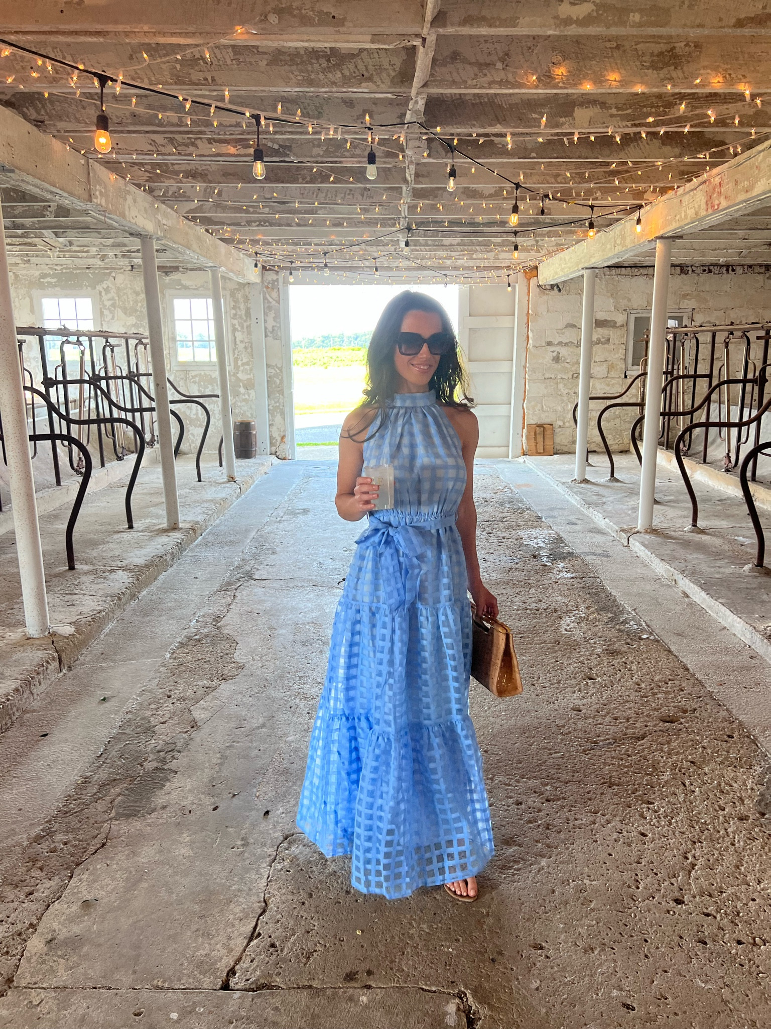gabriela hearst blue dress Aras Maxi Dress in Cobalt Linen Silk  Gabriela Hearst