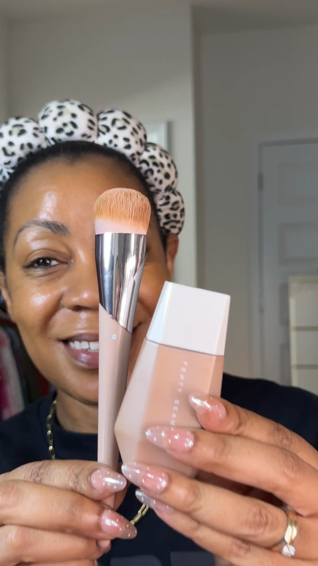 Fenty beauty skin tint and brush 

#LTKgrwm #LTKBeauty #LTKOver40