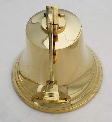 11" Brass Ship Bell Polished Nautical - Jumbo Bells | Amazon (US)