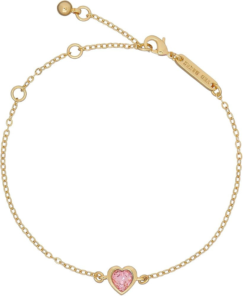 Ted Baker Hansa Crystal Heart Bracelet For Women | Amazon (UK)