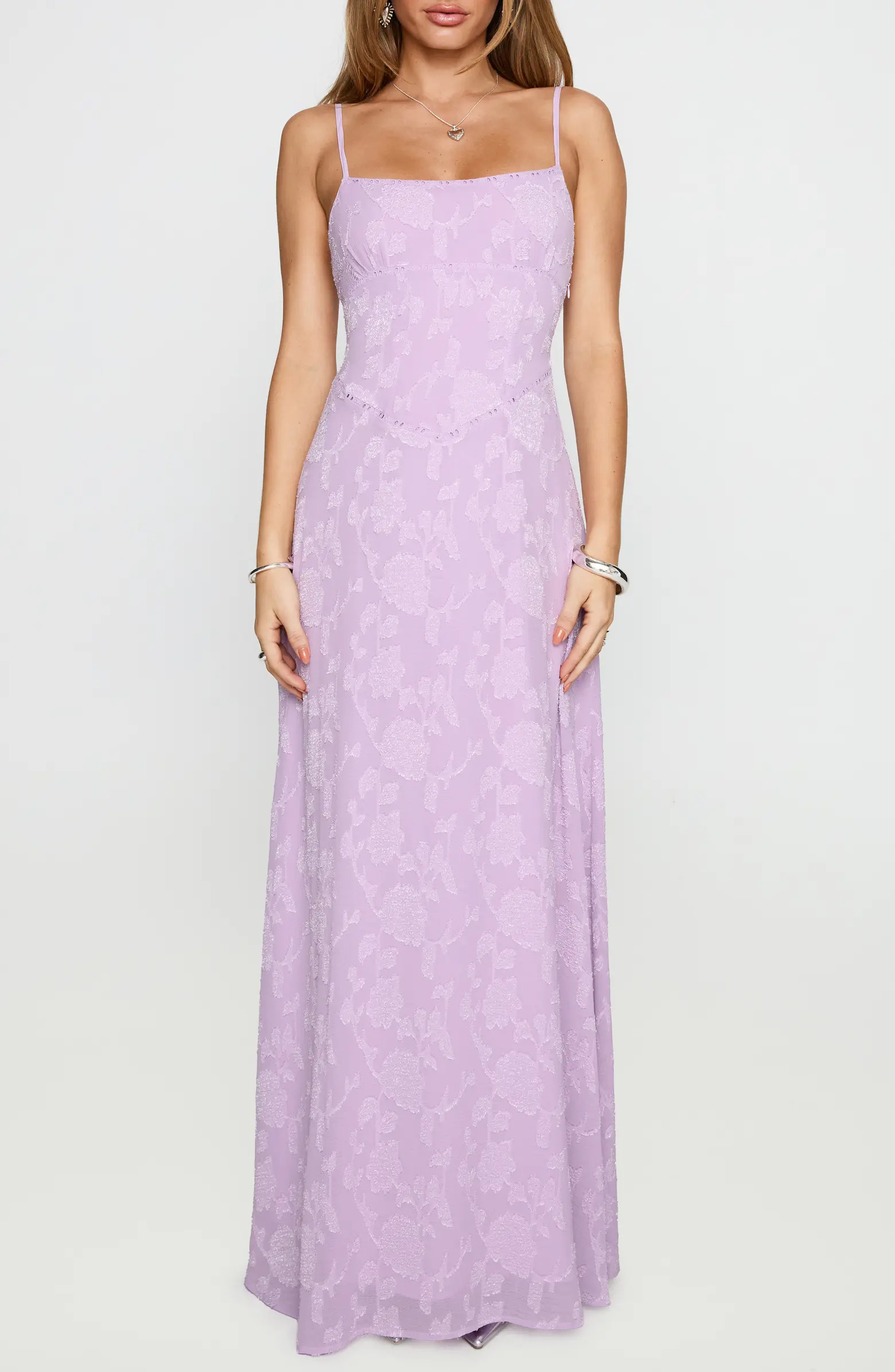 Princess Polly South of France Floral Burnout Maxi Dress | Nordstrom | Nordstrom