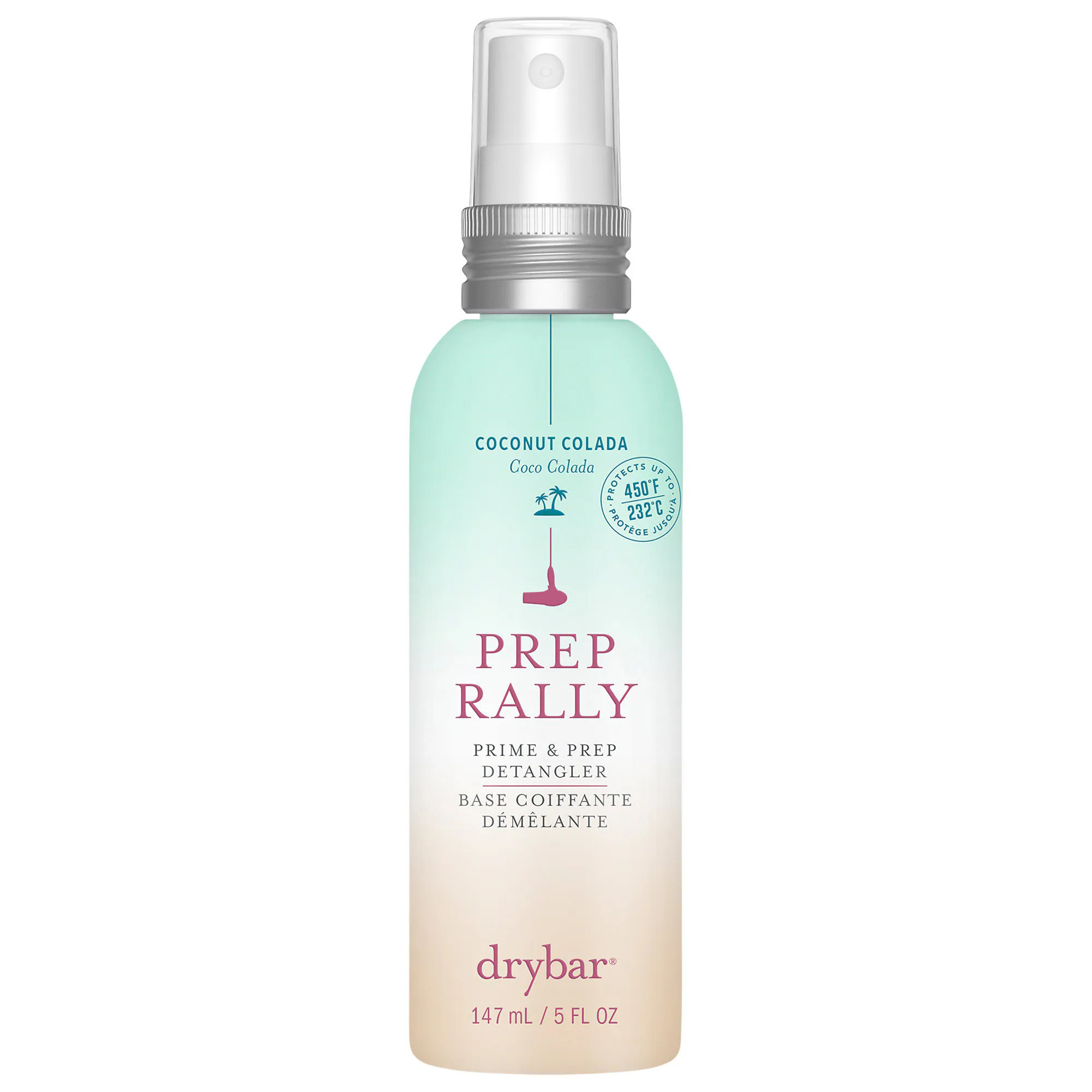 Drybar Prep Rally Prime & Prep Detangler Coconut Colada Scent 5 oz / 147 mL | Sephora (US)
