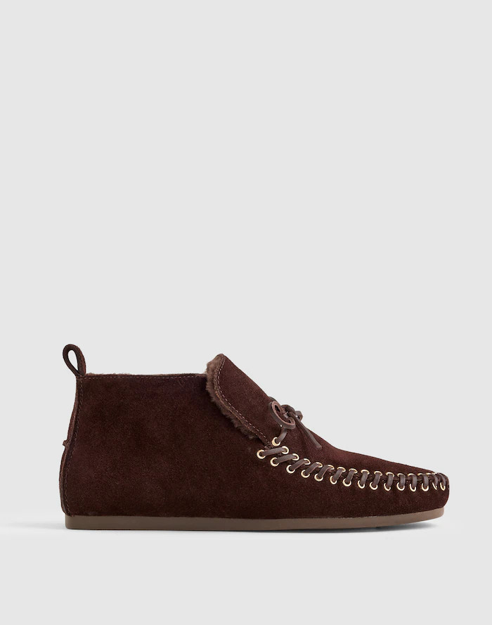 The Meadow Moccasin Ankle Boot | Madewell