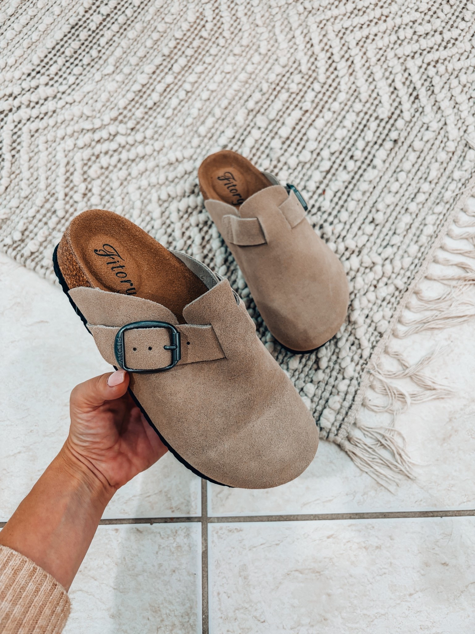 These CLOGS are a must have! Love the taupe color + buckle detail. 

#LTKootd #LTKSeasonal #LTKmomlife