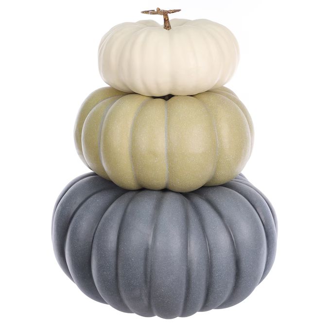Holiday Living 24-in Pumpkin Free Standing Decoration | Lowe's