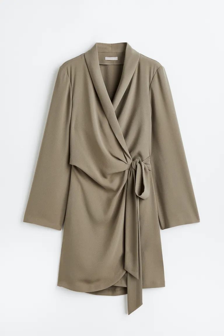 Wrap-front Jacket Dress | H&M (US + CA)