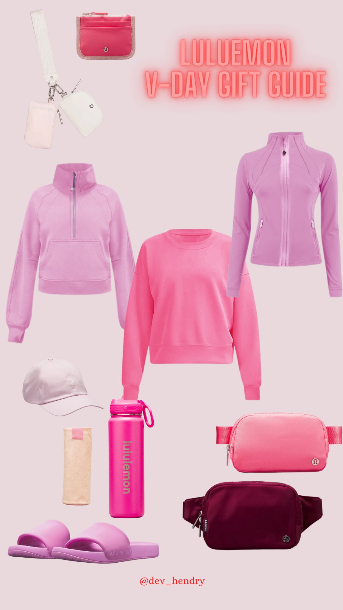 Surprise surprise!! Another Valentines Gift Guide, Lululemon edition 🥰💌🫶🏼 absolutely loving all the pink & I hope you do too!! 

#LTKGiftGuide