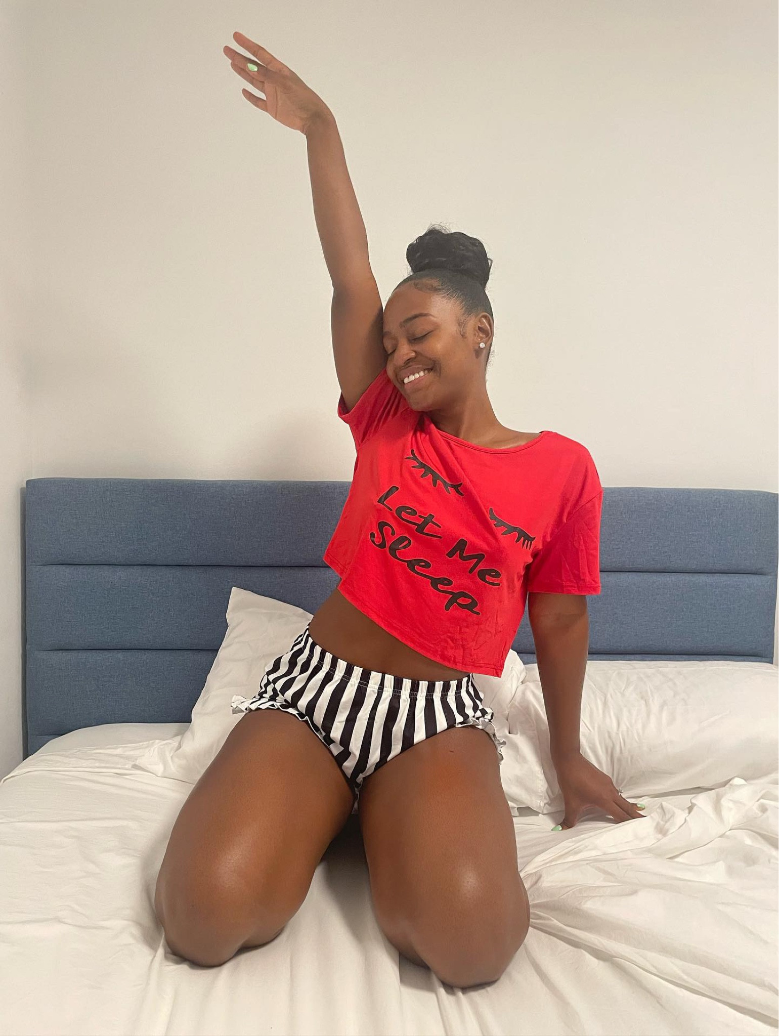 The cutest and coziest pajama set that says let me sleep. Perfect holiday gift or holiday slumber party attire from Amazon 

#LTKfindsunder50 #LTKHoliday #LTKGiftGuide