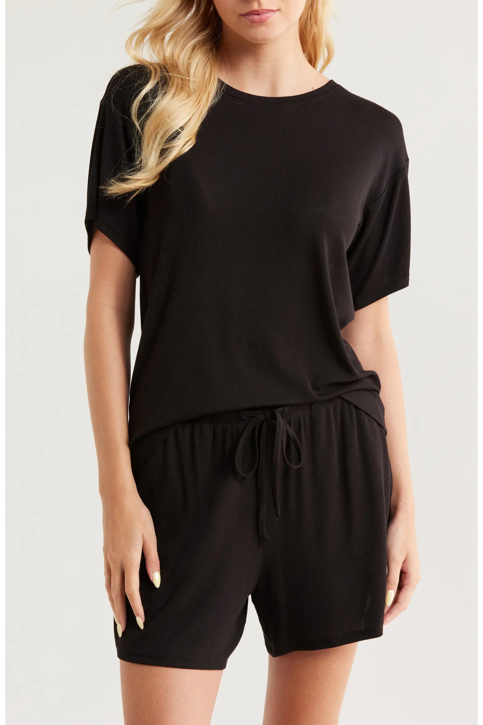 Moonlight Eco Easy Rib Short Pajamas (Women) | Nordstrom | Nordstrom