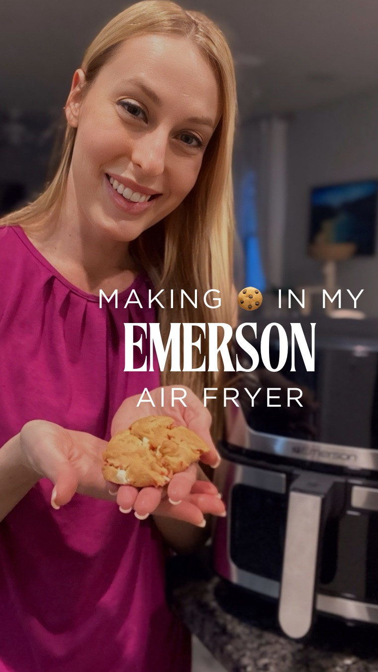 Made cookies 🍪 in my new @emersonsmartglobal Smart Voice Air Fryer and not only did the cookies turn out to good but I enjoyed giving the air fryer commands and it actually listening and responding correctly. It makes cooking and baking so much easier. Be sure to make some cookies 🍪 in yours!! They are delicious 😋 

#LTKfoodie #LTKHome